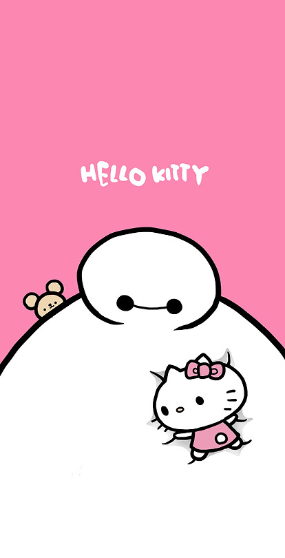 大白+hello kitty【无水印版~】