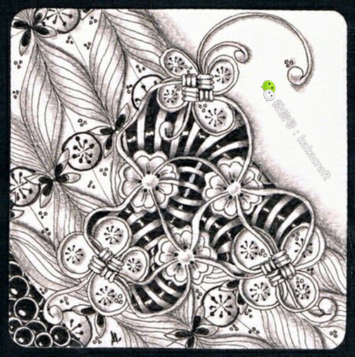 禅绕画 zentangle www.chanrao.me