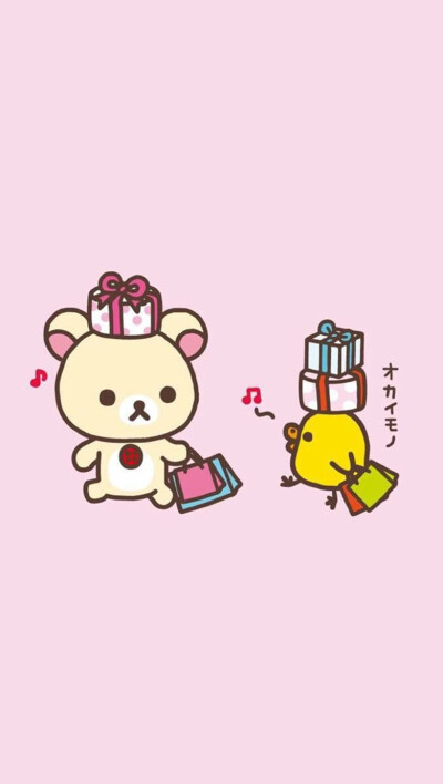 iPhone 壁纸 轻松熊 rilakkuma