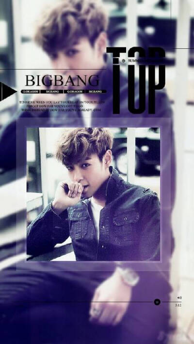 bigbang TOP 崔胜贤