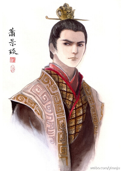 绘师【一染_】标签：琅琊榜 仙剑奇侠传 水墨风 仙五前传 紫砂 泥塑 武侠 新水浒 手绘爱好者