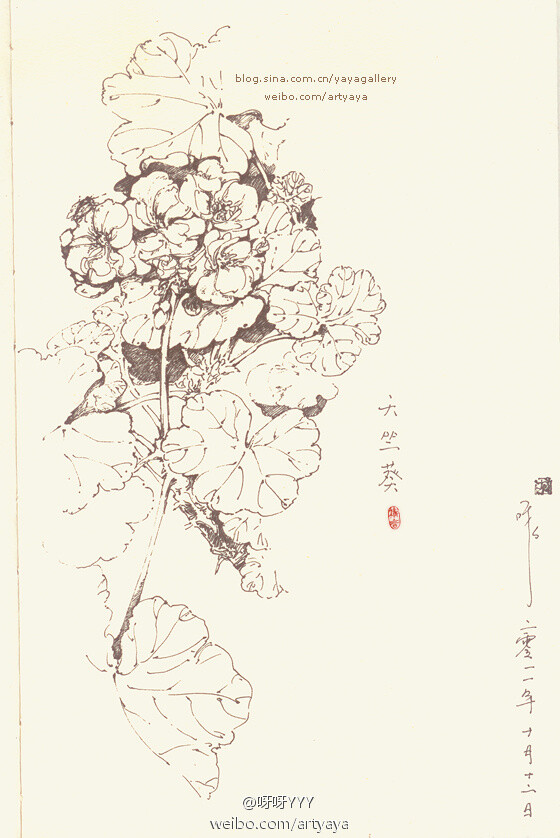 插画家呀呀，代表作品《花·女词》《唯墨》《薄姬》《青瓷》等 微博签约自媒体。简介： 本专辑中发布原创作品版权归原作者所有，盗用必究! 【心善则美，心真则诚，心慈则柔，心静则明。】