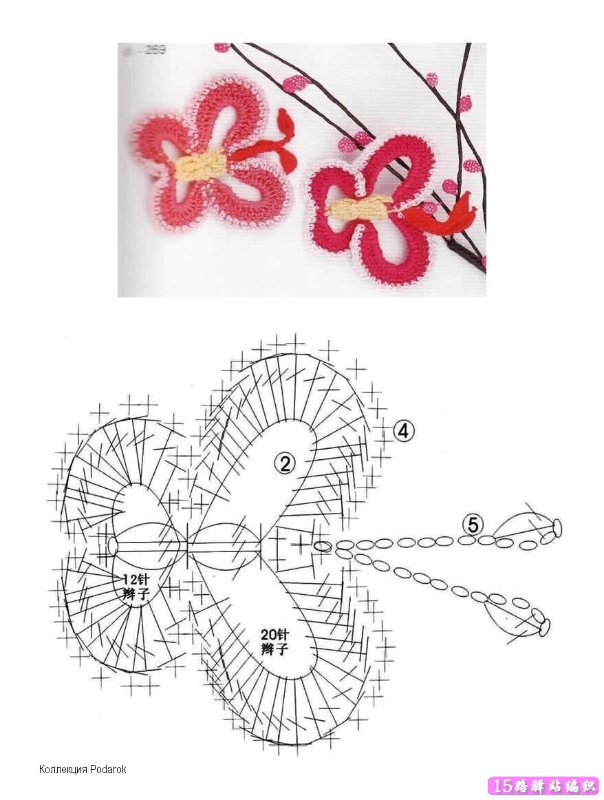 各种蝴蝶编织