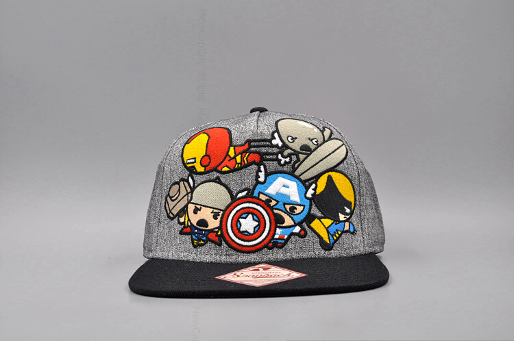 ORIGINAL SNAPBACK x MARVEL 漫威 超级英雄们灰复仇者联盟棒球帽