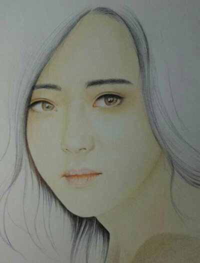 彩铅人物画