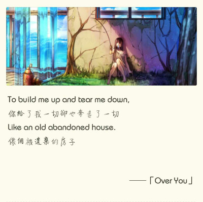 over you