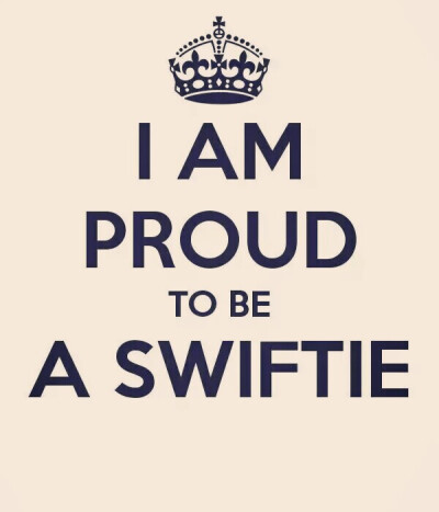 I AM PROUD TO BE A SWIFT！大爱我的霉！❤