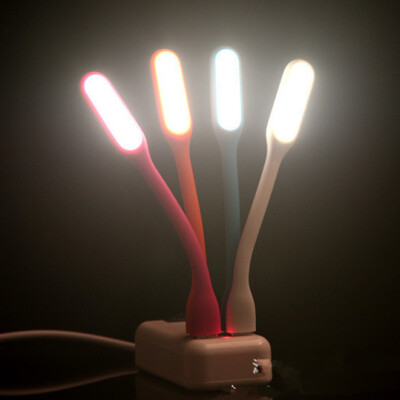 周先森创意usb灯 可弯曲小夜灯 移动电源灯led小米灯 键盘灯