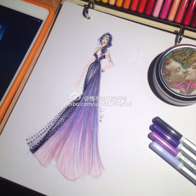 时尚插画 手绘 设计