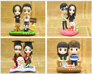 来图定制【真人Q版人偶】【动漫游戏人物手办】 diy手工 生日礼物 情人节礼物 创意礼品就在【淘宝店铺——茜茜手工生活馆】http://qianqianshougong.taobao.com/