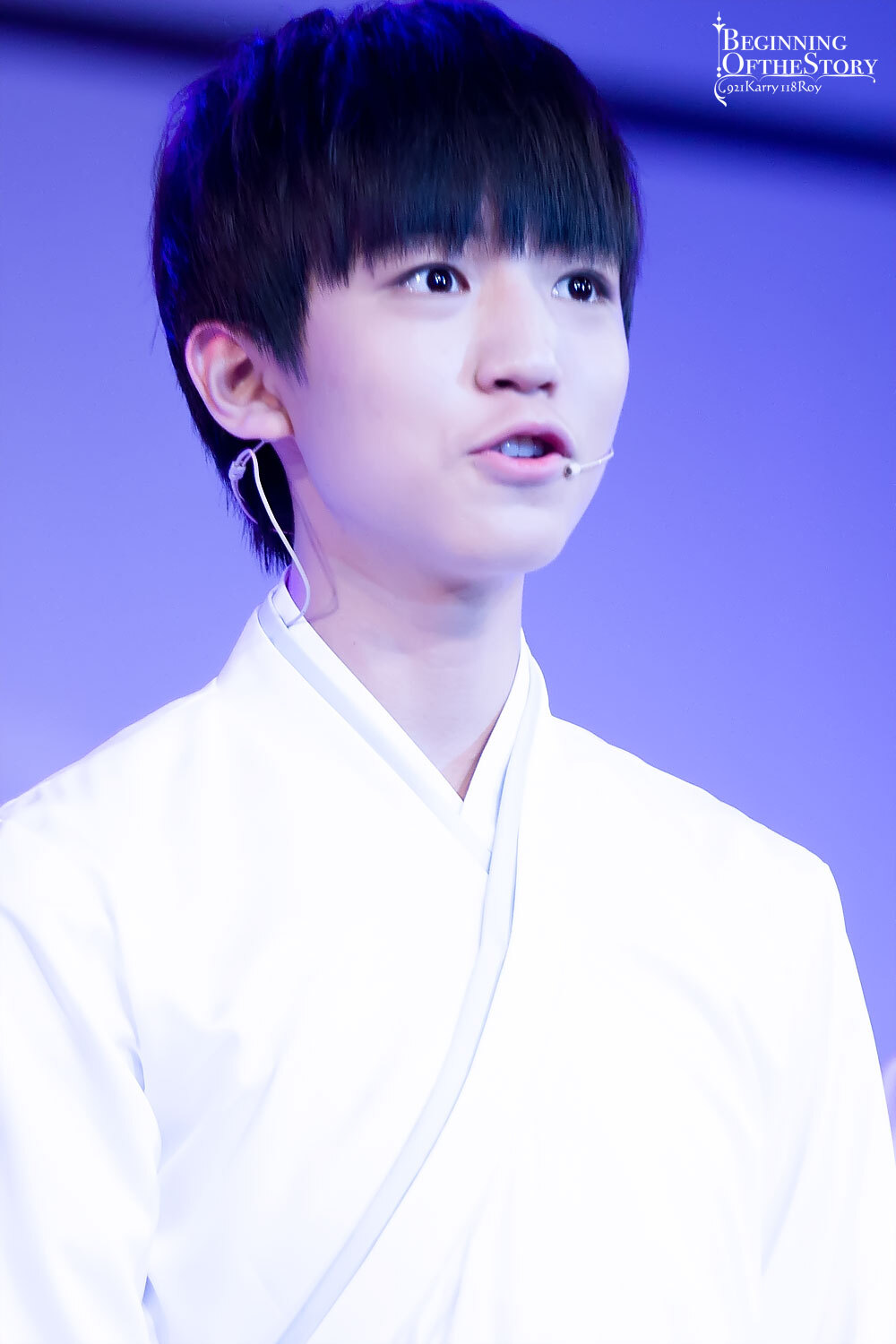 #王俊凯# #TFBOYS王俊凯# #TFBOYS# 151004 杭州步步高家教机超级公开课 cr：BeginningOftheStory_始终站