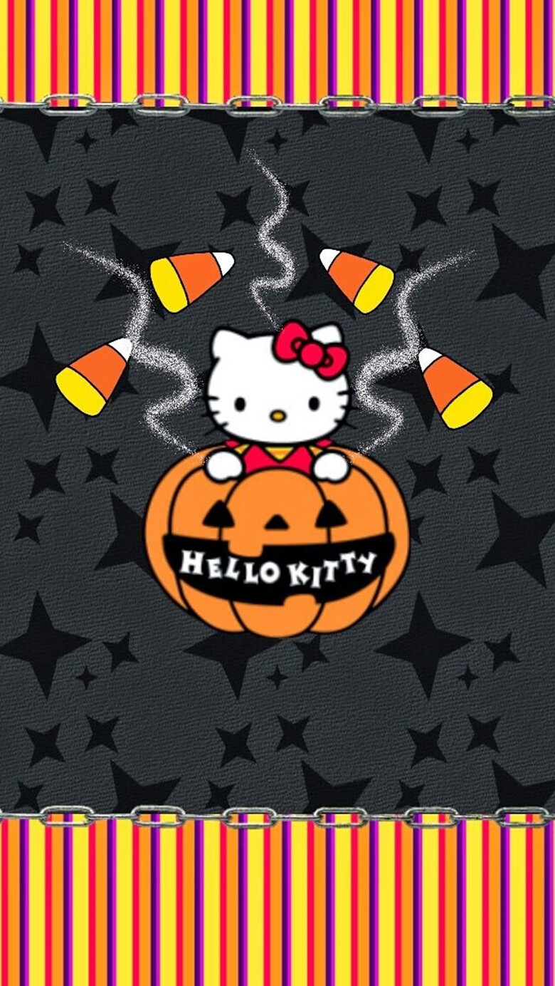 iPhone 壁纸 可爱 Hello Kitty