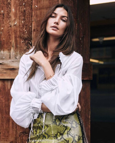 Lily Aldridge Is A 'Rock 'N' Roll Queen' Lensed By Mark Kean For The Edit August 5, 2015