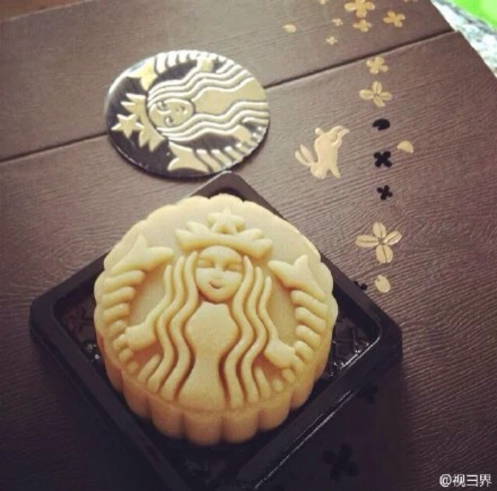 Starbucks moon cakes 图cr