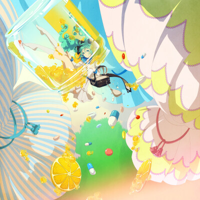 【侵删】『在桜花季漫步』「pixiv」 画师：えこいくしま 画师id=837839