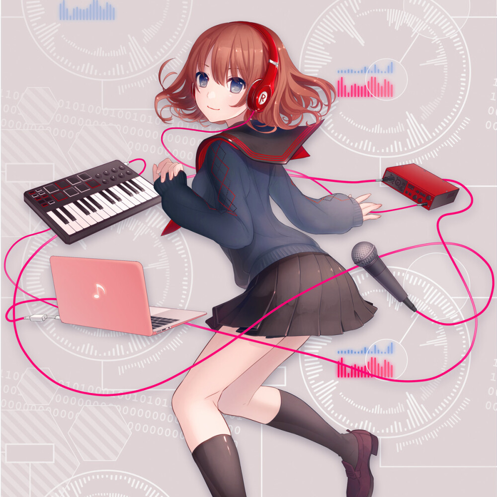 【侵删】『在桜花季漫步』「pixiv」 画师：えこいくしま 画师id=837839