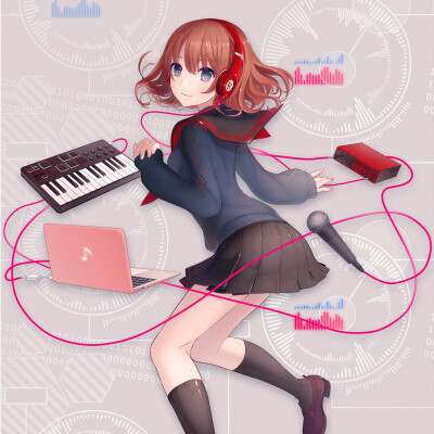 【侵删】『在桜花季漫步』「pixiv」 画师：えこいくしま 画师id=837839