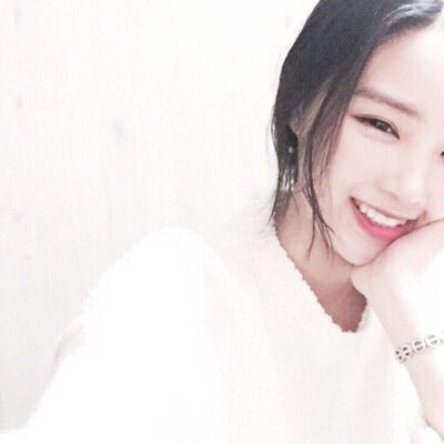 微笑，白色，头像