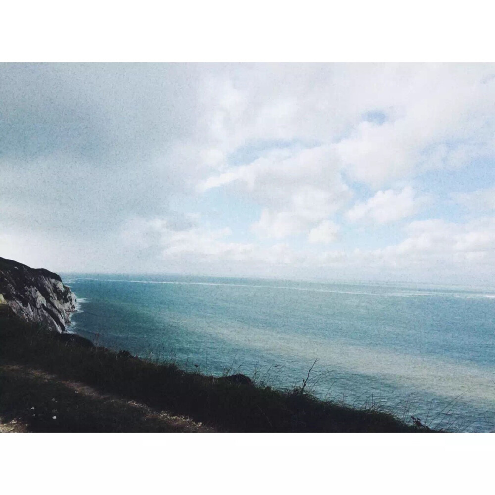 isle of wight 英国最南边的海岛 静静地看海～