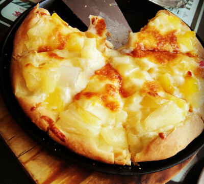 虽然今天的水果披萨过于香了点