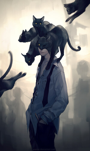 【The Black Cat.】