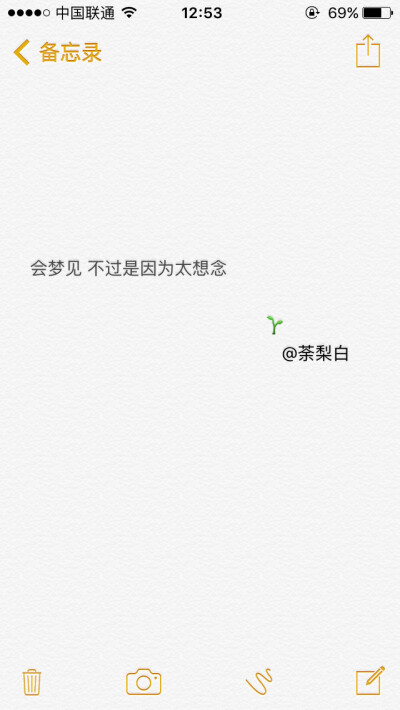 备忘录文字。会梦见 不过是因为太想念