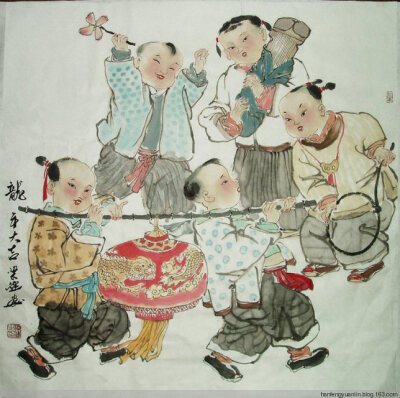 中国画作品