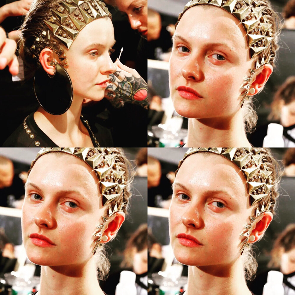 Givenchy hairstyle