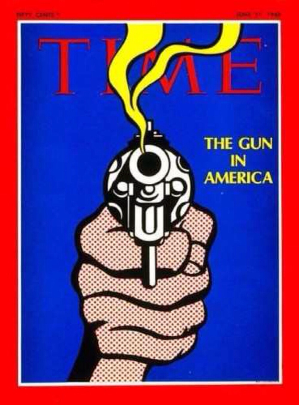 《TIME》封面THE GUN IN AMERICA