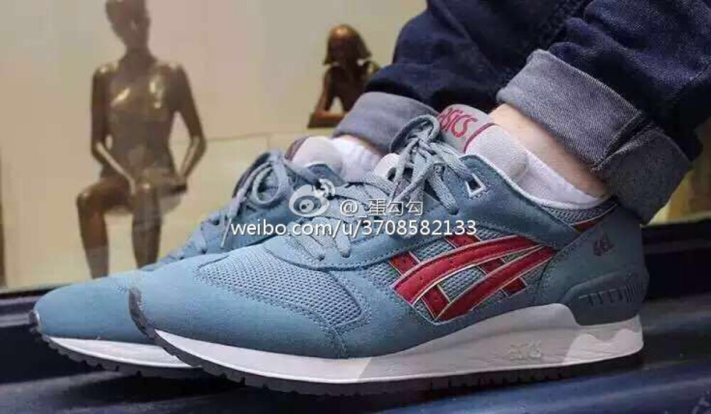 Asics Gel IV Respector 复刻四代系列“Goblin Blue/Burgundy”妖精蓝