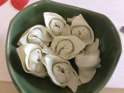 【软陶】【龅牙懒兔子】的软陶抄手，馄饨