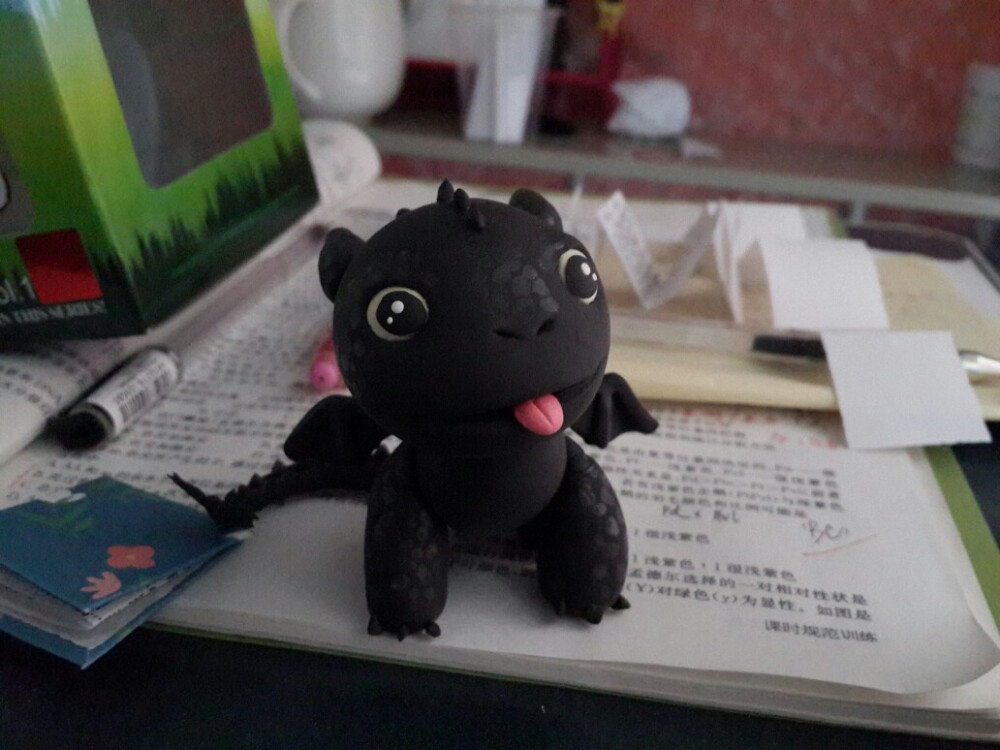 驯龙高手无牙仔粘土