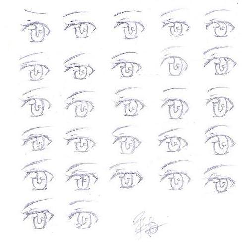 各种神态的眼睛