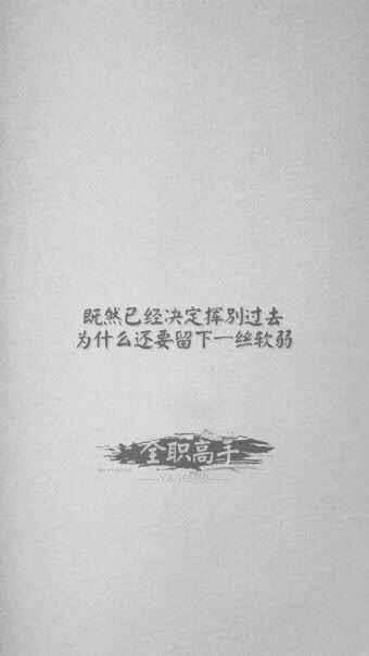 #全职高手#荣耀不败