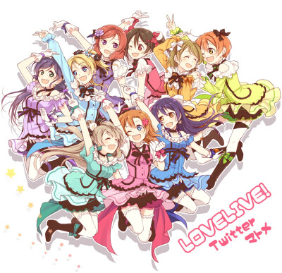 lovelive μ’s 穗乃果 小鸟 海未 妮可 绘里 希 真姬 花阳 凛 壁纸 头像 LL大法好