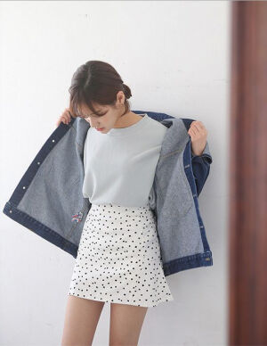 素素的穿搭，美的很温柔