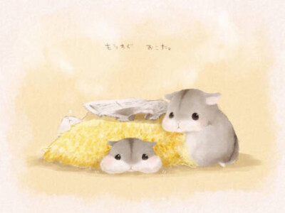 萌萌哒的小仓鼠