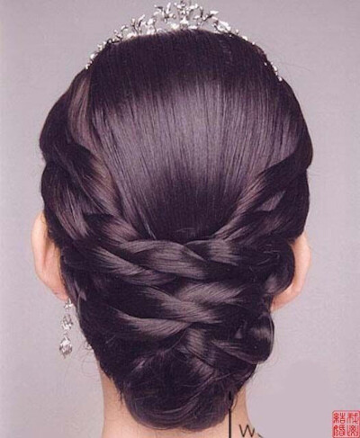 新娘盘发