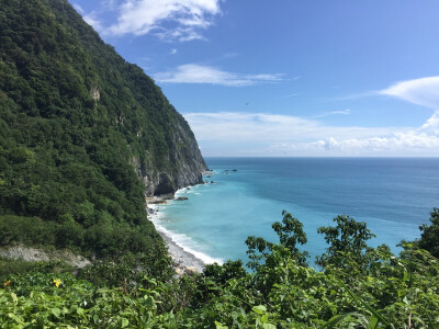 #我的国庆在路上#台湾~清水断崖~风景太美丽！