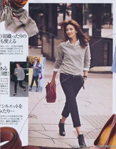 幹練 OL秋冬搭配