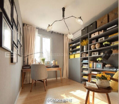 温馨简约两居室。