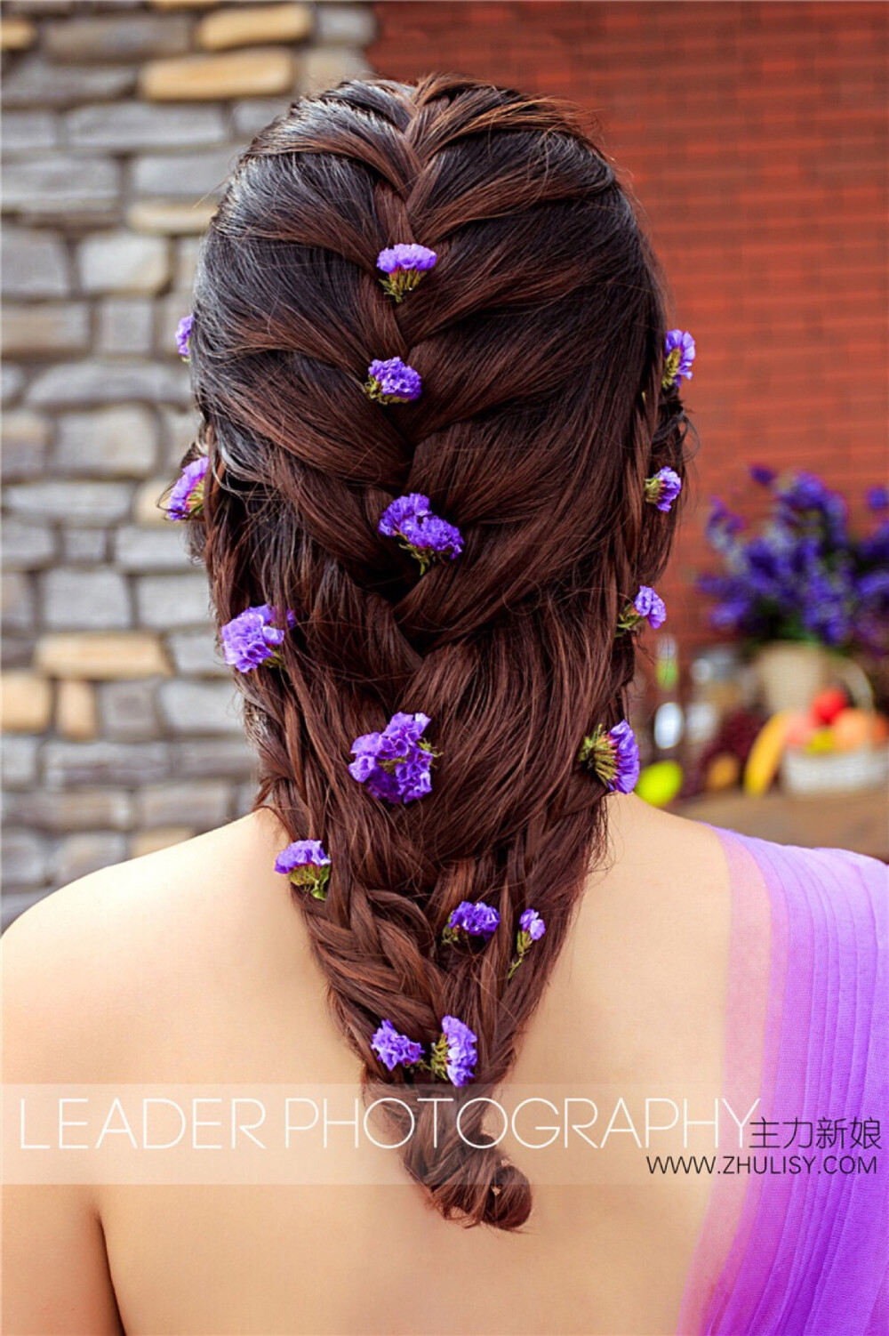 唯美新娘发型，留着以后自己结婚用！