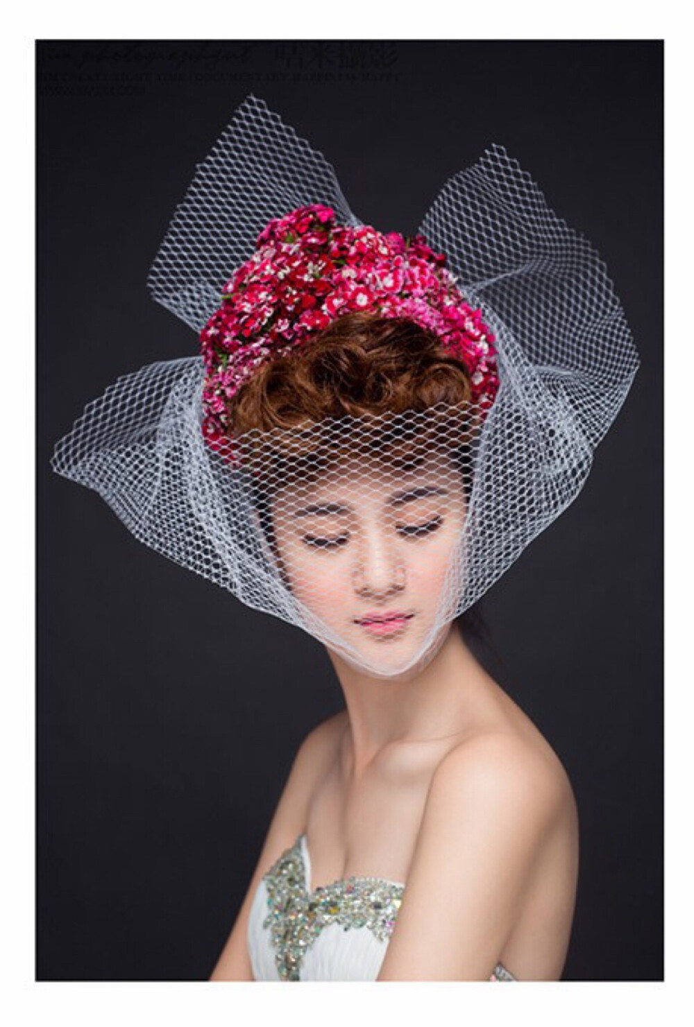 唯美新娘发型，留着以后自己结婚用！