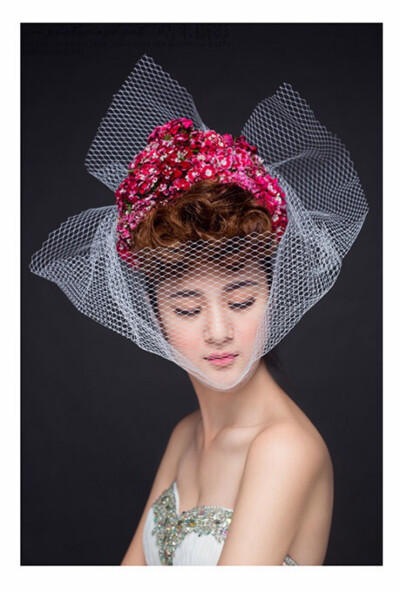 唯美新娘发型，留着以后自己结婚用！