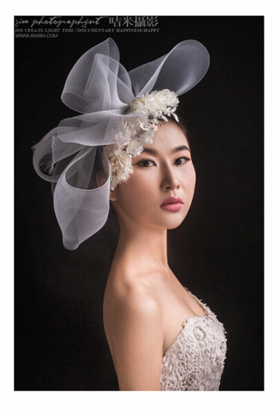 唯美新娘发型，留着以后自己结婚用！