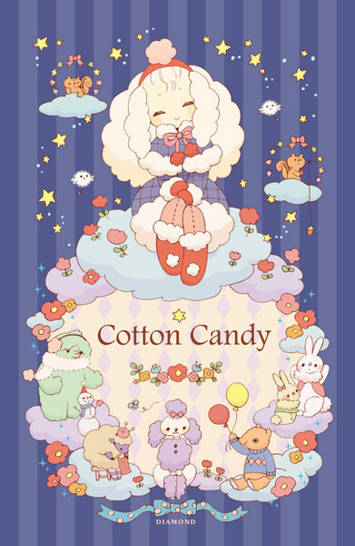 Cotton Candy | 小石 [pixiv] http://www.pixiv.net/member_illust.php?mode=medium&amp;amp;illust_id=7749276