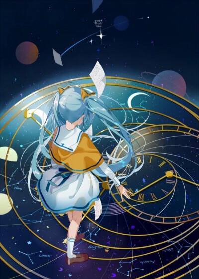 初音。时钟