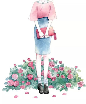 动漫  闺蜜  半身  头像