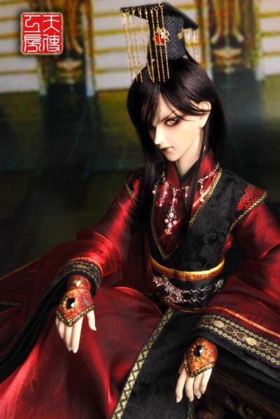 BJD 人形娃娃 球形关节娃娃 神秘 惊艳 古风 古装 汉服 SD