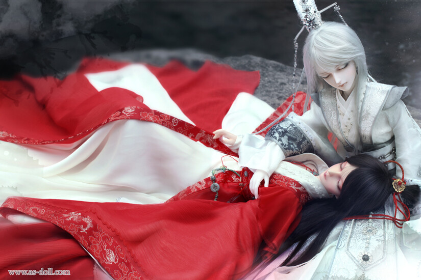 BJD 人形娃娃 球形关节娃娃 神秘 惊艳 古风 古装 汉服 SD